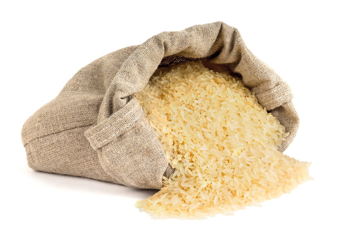 Ein Sack voller Reis