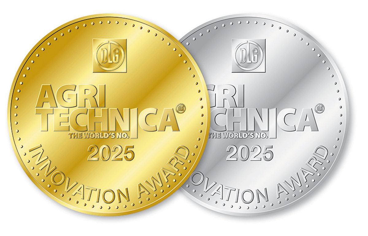 Gold- und Silbermedaille AGRITECHNICA