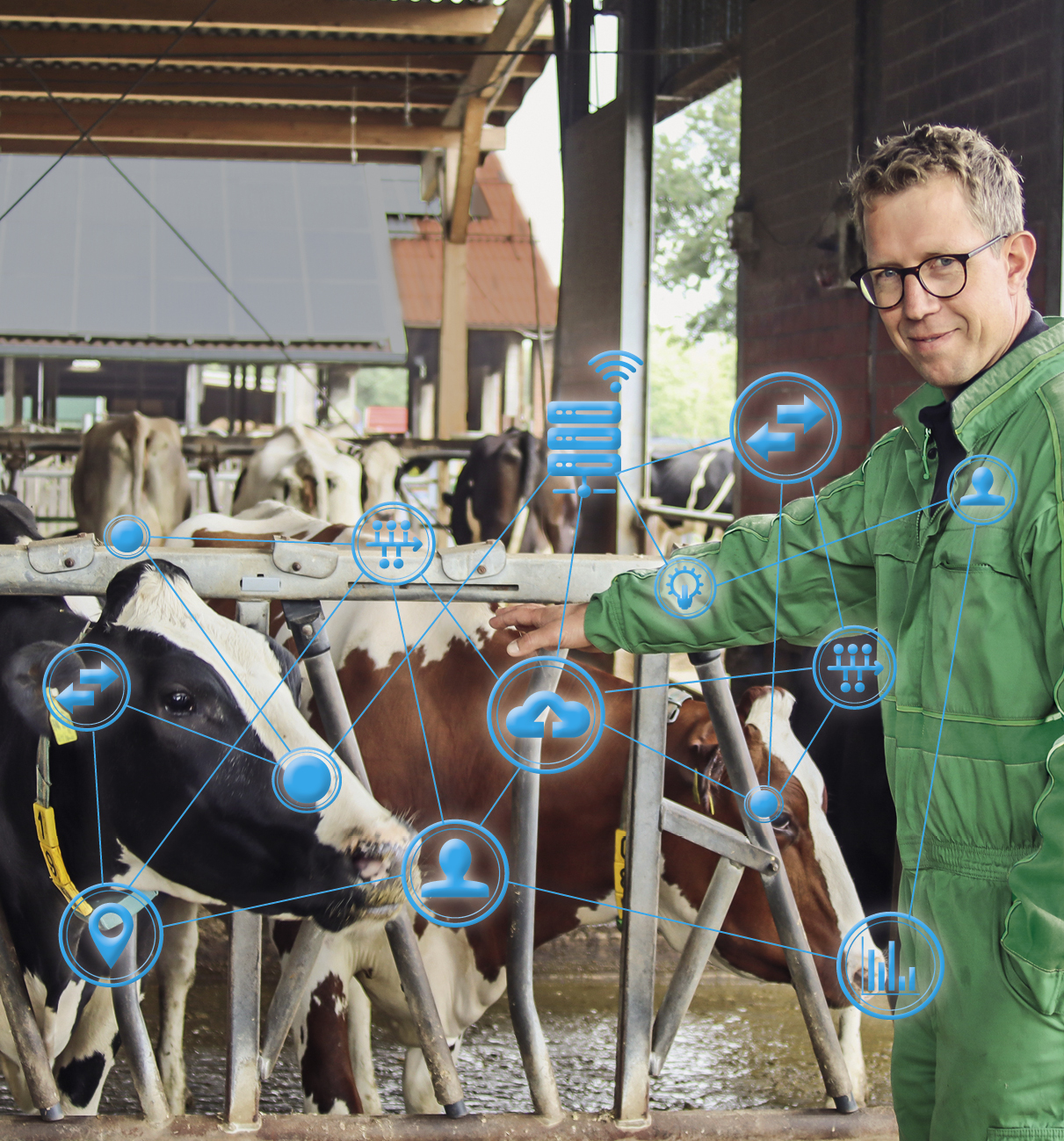 Titelbild Sonderheft Vernetzt vom Halm bis zur Kuh