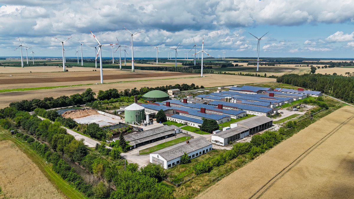 Luftbild Betrieb Riedl