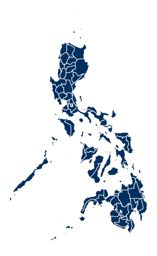 Grafik: Landkarte der Philippinen