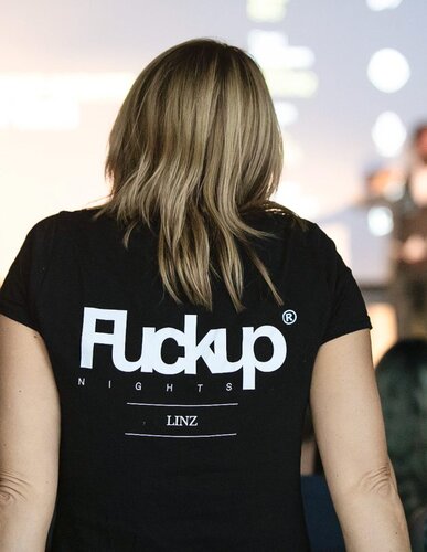 Teilnehmerin einer Fuckup Night
