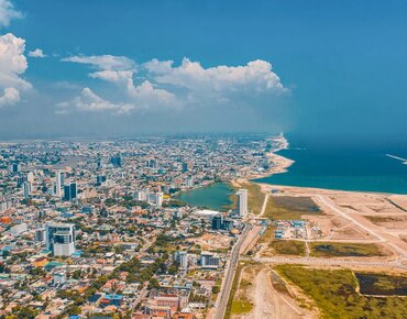 Lagos, Hauptstadt von Nigeria