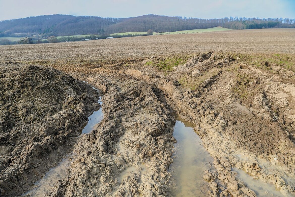 Schlechter Wasserabfluss