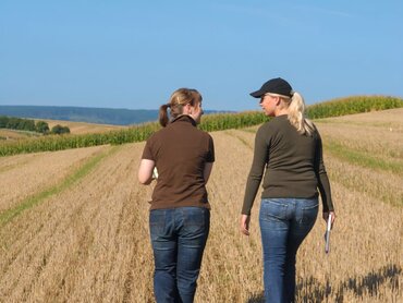 Frauen auf dem Feld 