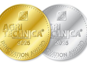 Gold- und Silbermedaille AGRITECHNICA