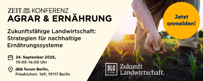 Anzeige Zeit Event Agrar und Ernährung