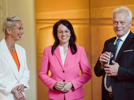 Amtsantritt. Das neue Trio im Bundeslandwirtschaftsministerium