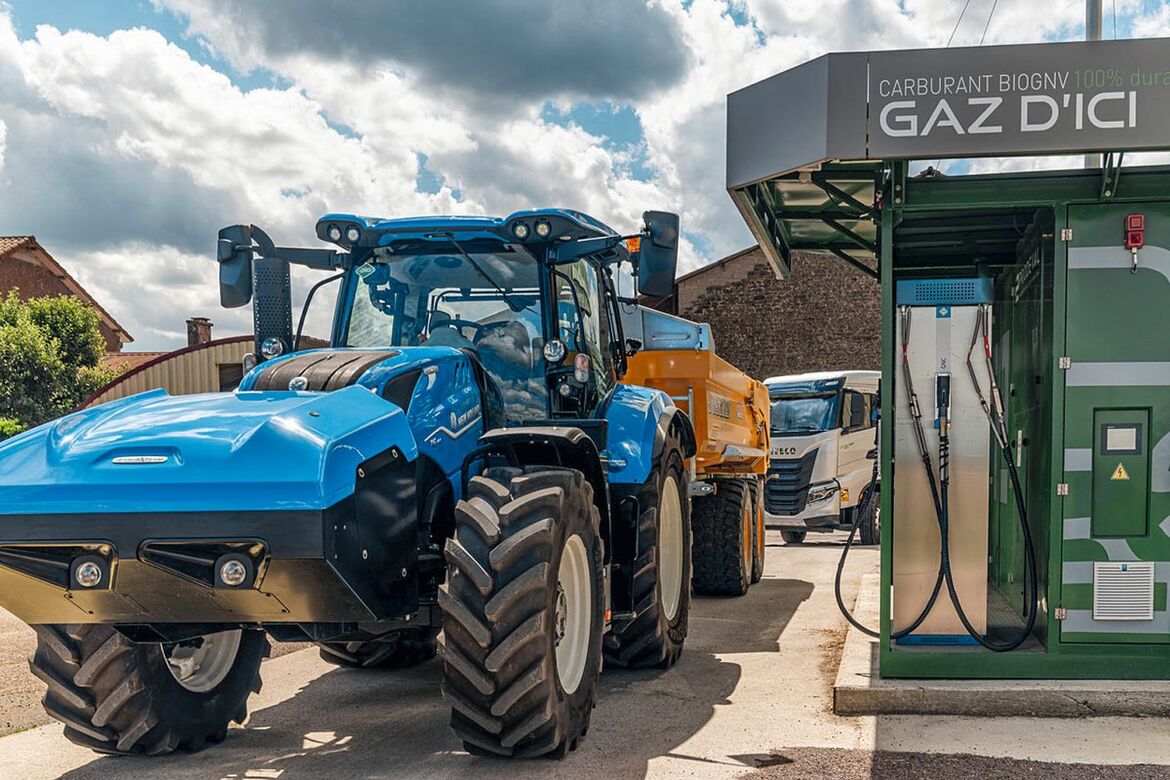 Methan-Schlepper von New Holland