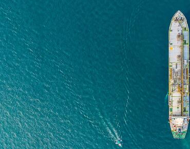 Schiff für den Dieseltransport
