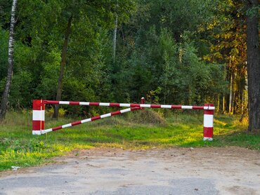 geschlossene Schranke