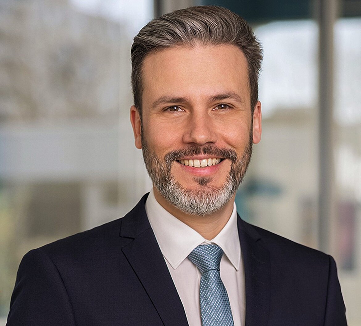 Portrait Dr. Tobias Ehrhard, VDMA Landtechnik-Geschäftsführer, Frankfurt