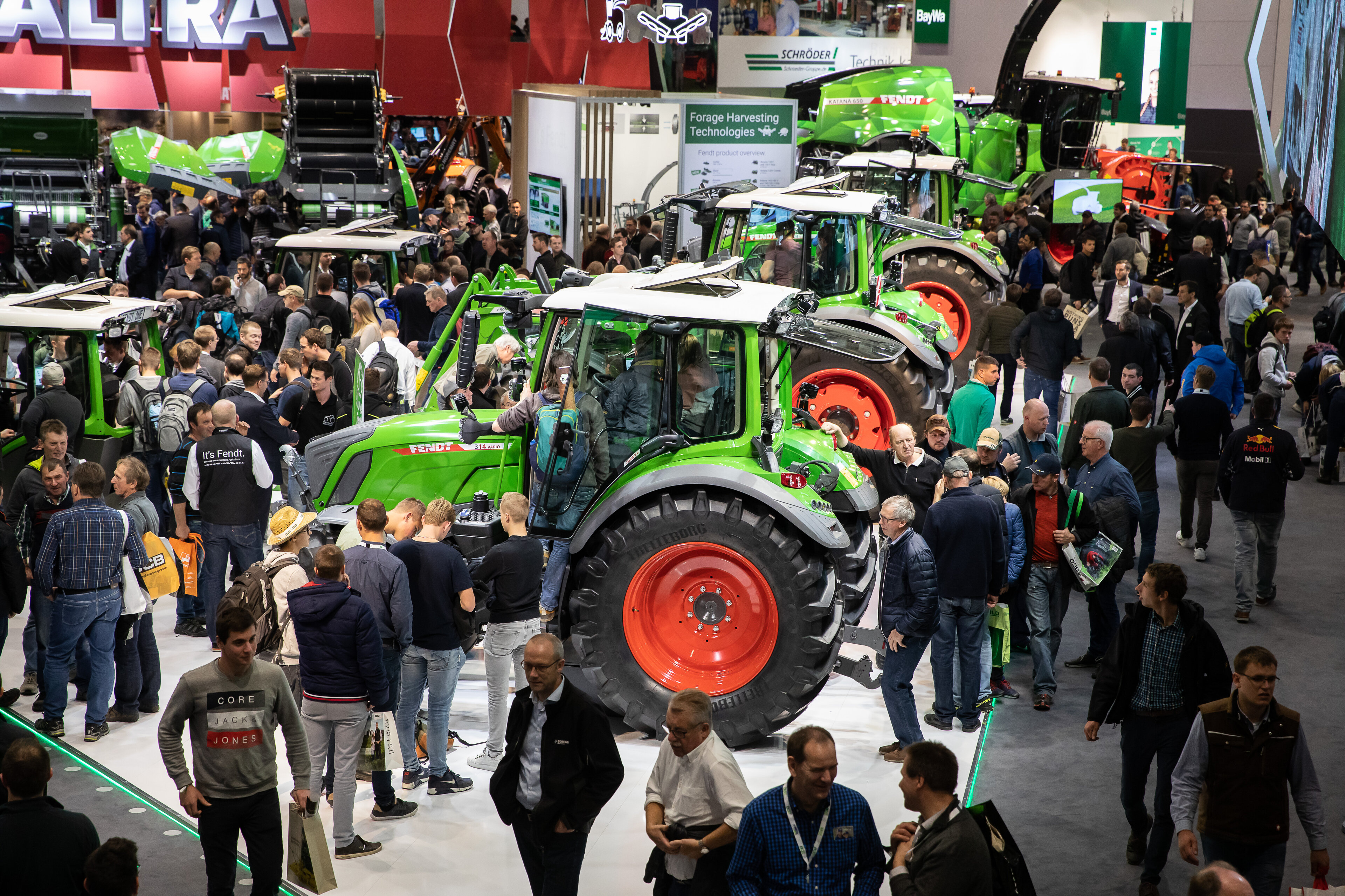 Agritechnica Besucher  